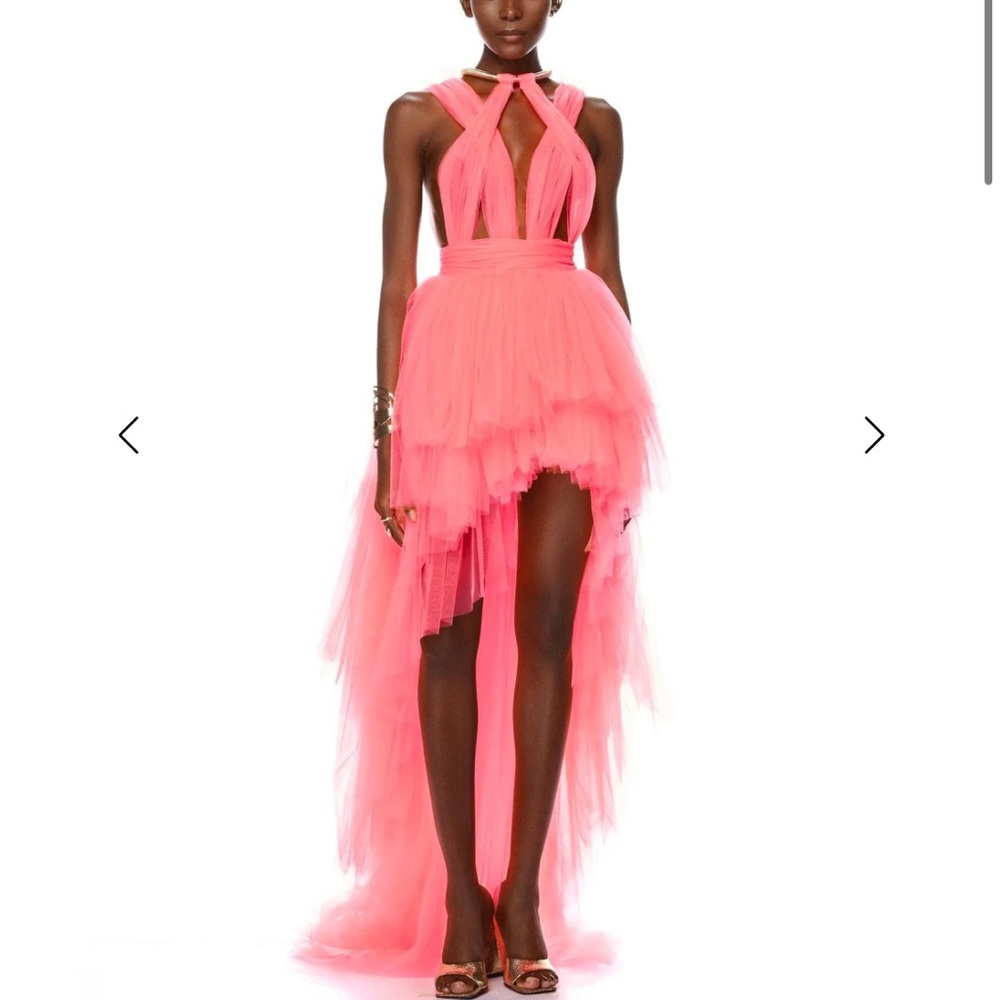 Bronx & Banco Taraji high low gown